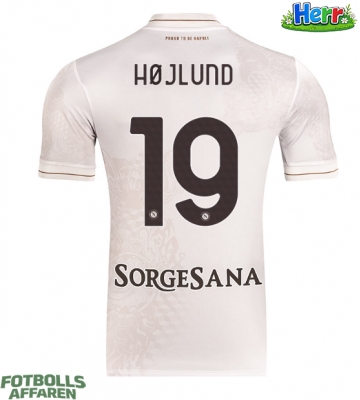 SSC Napoli Rasmus Hojlund #19 Bortatröja 2025-26 Kortärmad